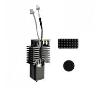 CHEOTIME Hotend Print Head Kit for Snapmaker U1 3d Printer, 48w 3d Printer Print Head Hot End Heating Block Kit 0.6mm Nozzle Quick Swap Hotend Heating Block Set All Metal Integrate