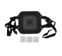 CHEOTIME Ice Showers, Folding Cold Silicone Shower Portable Ice Bath Tub Home Cold Plunge Tubs Cold Therapy Attachmen for Sore Muscles, Stress Relief, Camping, Hiking (Black)