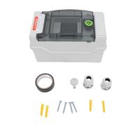 CHEOTIME IP66 Circuit Breaker Box, 4 Way Distribution Box with DIN Rail for Solar Power & Indoor Outdoor Use
