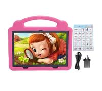 CHEOTIME Kids Tablet, 10.1 Inch Kids Educational Tablet with 5G WiFi WiFi6 64GB Storage Android 14 Dual Camera 6000mAh Sky (GB Plug)