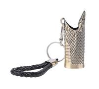 CHEOTIME Lighter Case, Metal Lighter Cover Vintage Engraved Metal Lighter Cover Snake Pattern 8cm Zinc Alloy Lighter Sleeve for Zippo Style Lighters Stylish Protector for Travel Pa (Bronze)