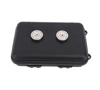 CHEOTIME Magnetic Storage Box Airtight 15.5x10x4.5cm Hide A Key Magnet Mount Box Water Proof Under Car Magnetic Key Holder with 4 Safety Buckles