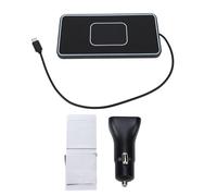 CHEOTIME Magnetic Wireless Car Charging Pad, Fast Charging Charging Mat Rgb Lighting Wireless Car for Daily Commute and Most Modern Smart Phones