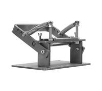 CHEOTIME Manual Leather Splitter, Stainless Steel Leather Splitter Peeling Machine Light Cutting Peeling Thinning Paring Machine Skiving Working Tools for DIY Leatherwork