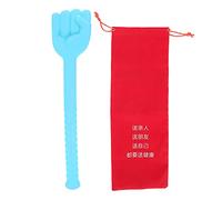 CHEOTIME Massage Hammer, Manual Fist Massage Stick Hammer Silicone Meridians Tools Handheld Percussion Therapys Tool for Back Legs Arms Neck Shoulder (Blue)