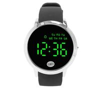 CHEOTIME Mens Digital Watch, Ultra Thin Backlit Sport Watch with Date Alarm Countdown Alarm Round Color Touch Screen 50M Water Proof Shock Proof Stylish Sports Watch (Big Size)