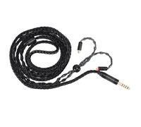 CHEOTIME MMCX Earphone Cable, 4.4mm Balanced Male Premium Silver Plated OFC Wire for In Ear Monitors Audiophile Sound Upgrade for SE215 SE846 IE900 TinHiFi T2 T4