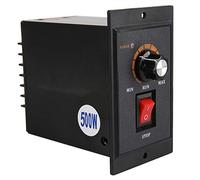 CHEOTIME Motor Speed Controller, US 52 RED Single Phase AC Motor Speed Controller, 300W/400W/500W High Precision Electric Motor Speed Regulator, AC220V 50/60HZ (500W)
