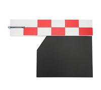 CHEOTIME Movie Film Clap Board, Film Director Clapper Board Density Board Movie Scene Clapboard for Photographic Props (Red)