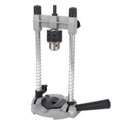 CHEOTIME Multi Angled Drill Guide Attachment 1.5-13mm Chuck Drill Press Stand with 38-43mm Aluminum Alloy Stand Base 45-90° for 1.50-1.69in Drills for Precision Drilling in Wood