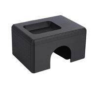 CHEOTIME Plastic Reptile Hide Box for Leopard Geckos Snakes Lizards Ball Pythons Cornsnakes 4.72"x 3.54"x 2.52" Top Multifunctional Container Durable and Easy to Clean