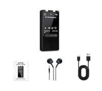 CHEOTIME Portable Voice Recorder, Blue tooth 5.2 MP3 Player with 1.77 Inch Screen, 32GB Storage for Meetings Lectures Interviews, Supports WAV MP3 (128G)