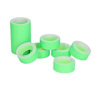 CHEOTIME Pricing Labels Roll, 15000pcs 21x12mm Adhesive Price Tags with Red Line for Price Gun Labelers Compatible with MX5500 M5500 AK813 HG979 (Fluorescent Green)