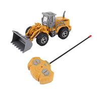 CHEOTIME Rc Engineering Vehicle, 1/30 Scale Remote Control Engineering Vehicle, Rc Construction Vehicle Toy for Kids 3 Years and Up, Home Play or School Fun (4 Way Push Shovel Engineering Vehicle)