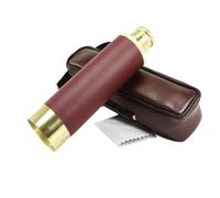 CHEOTIME Retro Pirate Telescope Zoomable 25x30 Spyglass, Portable Handheld Telescope Vintage Monocular Collapsible for Camping Boating Survival Gear Toy Classical Collection Gift