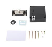 CHEOTIME RFID Electronic Cabinet Lock, Home Office Cabinet Hidden Card Lock Intelligent Drawer Locks Electronic Reader for File Cupboard Closet