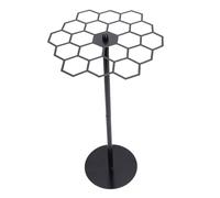 CHEOTIME Rotatable Medal Hangers Display, 360 Degree Rotatable Steel Tabletop Medal Holder Rack Medal Hanger for Sports Marathon Races Runners Softball Soccer Dance