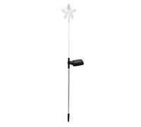 CHEOTIME Solar Garden Stake Light Outdoor, 6LED Light Colorful Solar Garden Stake Lights Water Proof Landscape Lighting for Garden Yard Lawn Pathway Decoration (Star)