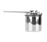 CHEOTIME Stainless Steel Glaze Glazing Pot, Pottery Ceramic Painting Sprayer Atomizer Glazes Pots Can Mouth Blowing Metal Clay Tool for DIY Hand Tool, 100ml/200ml/300ml (300ml)