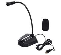 CHEOTIME TAIDU USB Microphone, 360 Degree Adjustable Gooseneck Design, Noise Canceling Technology, Plug & Play, Compatible with Internet Chat K Song