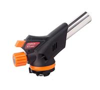 CHEOTIME Torch Lighter Head, Flame Adjustable Cooking Torch Easier Heating Blow Ignition Lighter Compatible with Most Butane Fuel Canisters for BBQ, Searing Steak Baking