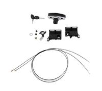 CHEOTIME Truck Cap Twist Handle Kit Replacement for Leer 100XQ 100XL 100XR TSC700, Drivers Passenger Side Latch 83514 83515 with 2 Keys Manual Unlocking Enhanced Security