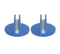 CHEOTIME Universal Magnetic Jack Pad, 2PCS Pinch Weld Jack Adapter with Large Slotted, Aluminum Jack Puck Pinch Weld Frame Rail Adapter for Cars