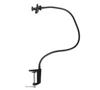 CHEOTIME Webcam Stand Camera Mount, Flexible Gooseneck Camera Stand Fit for C922 C930e C920S C920 C615 C960 C920x Webcam Desktop Mount I Shaped Fixture Stand (I Shaped Fixture Stand)