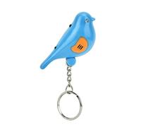 CHEOTIME Whistle Key Finder with LED, Intelligent Voice Control Bird Shape Keychain Key Anti Lost Tracer Finder With Battery for Key Finding Lost Prevent