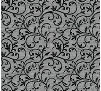 Chepstow Court Commercial Woven Carpet By Remland (Grey / Black Floral, 4M X 4M)