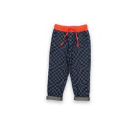 Chequerboard Organic Cotton Denim Pull Ups Kite Blue 3-6 m