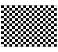 Chequered/Checkered Flag Cake Band Ribbon Side Stripes Edible Icing or Wafer 2 strips 4 inch x 10.5 inch (Icing)