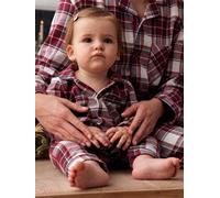 Chequered Christmas Pyjamas, Family Capsule Collection for Babies chequered red