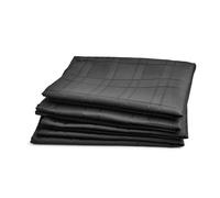 Emma Barclay Chequers - Jacquard Napkins in Black - 17x17 (43x43cm)