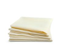 Emma Barclay Chequers - Jacquard Napkins in Cream - 17x17 (43x43cm)