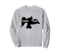 Cher Ami - World War I Homing Pigeon Army Military History Sweatshirt