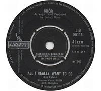Cher - CHER All I Really Want to Do UK 7" 45