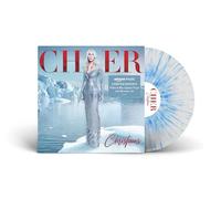 Cher - Christmas (Amazon Exclusive White and Blue Splatter Vinyl + Alternate Cover) [VINYL]