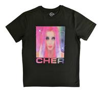 Cher Men's Hair T-Shirt in Pale Green | Size: Medium Cher Pale Green M