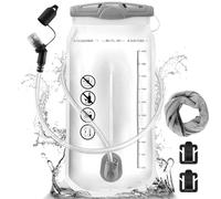 CHERAINTI Hydration Bladder 2L Water Bladder for Backpack, Large Opening Leak Proof 2 Liter Water Reservoir Storage Bag , Hydration Pack Replacement for Outdoor Hiking Camping Cycling Running