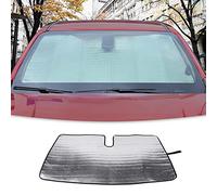 CherCar for Colorado Windshield Sunshade Anti UV Rays Front Sun Visor Shade Cover Trim, Car Windshield Sun Shade Compatible with 2015-2023 Chevrolet Colorado GMC Canyon 2014-2022 GMC Sierra