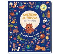 Cherche et trouve des tout-petits qui brille dans la nuit