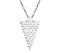Chereda Cabalistic Abraxas Abracadabra Pendant Necklace For Men Male Magic Occult Esoteric Amulet Jewelry Necklaces