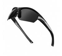 CHEREEKI Polarised Sports Sunglasses Mens Running Fishing Cycling Glasses for Men Women with UV400 Protection and Lightweight Durable TR90 Frame, Grey