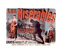 Cheret Hugo Les Miserables Cosette Advert Unframed Wall Art Print Poster Home Decor Premium