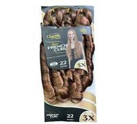 Cherish 3x Spiral French Curl Pre-Stretched Colour 1B Length 28"
