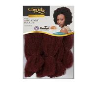Cherish Afro Kinky Bulk Braiding Hair Extensions, 24 Inches, Colour BG