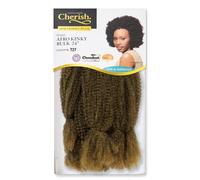 Cherish Afro Kinky Bulk Braiding Hair Extensions, 24 Inches, Colour T27