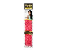 Cherish Bulk Bohemian Braid 20 Inch Crochet Braiding Hair Synthetic Curly Texture (Hot Pink, Curly)