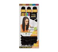Cherish/Deep Twist Bulk 22'' / Crochet Hair Braids / 3 IN 1 VALUE PACK/Colour - 1B